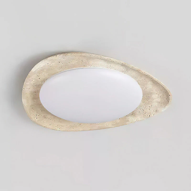 Rayna Wabi-Sabi Travertine Ceiling Light - Image 9