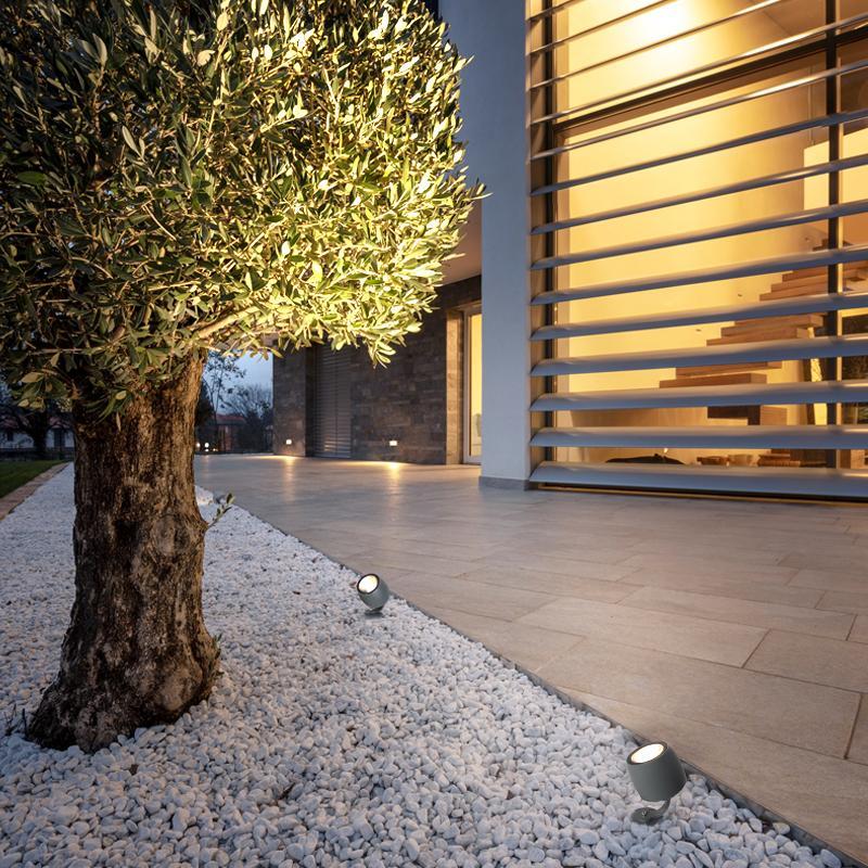 Rebecca Round Modern Tree Spotlights Outdoor Light - Image 3