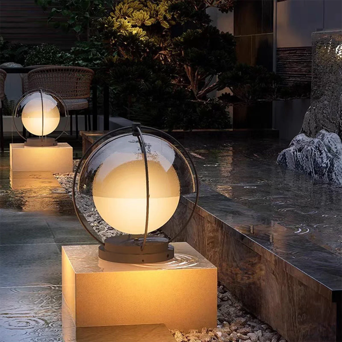 Redy Led Modern Minimalist Outdoor Pillar Lights - Image 10