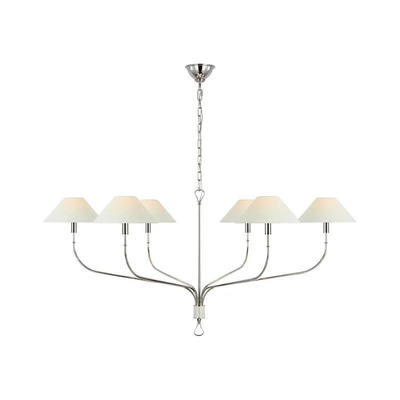Regal Classic Brass Tail Chandelier - Image 2
