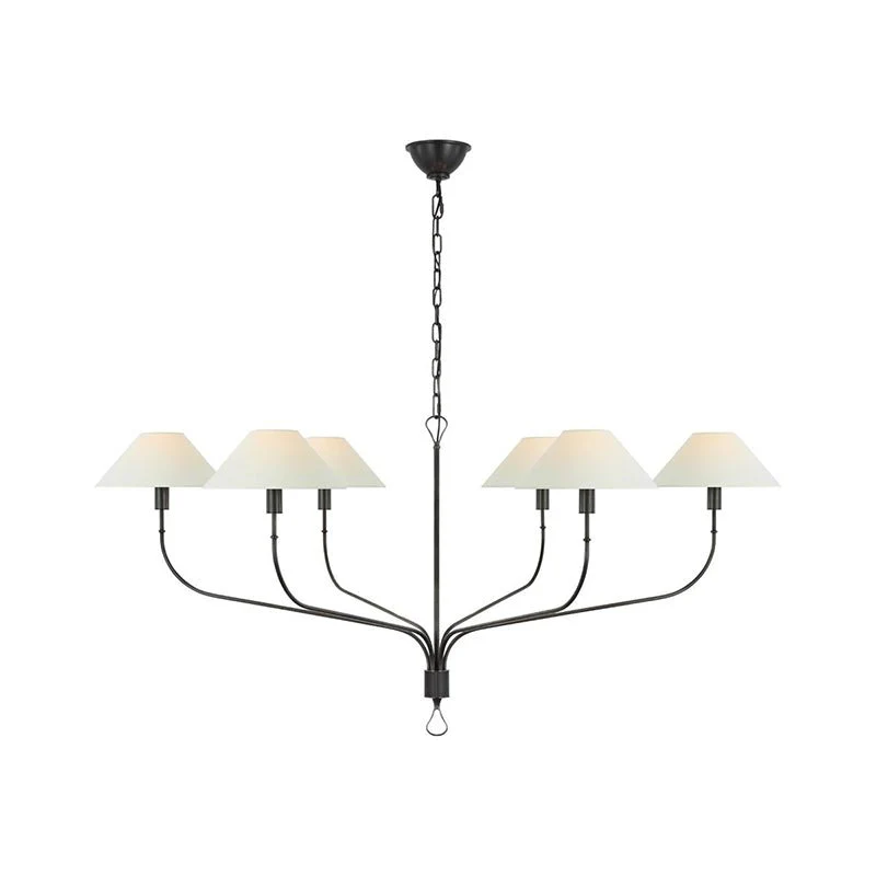 Regal Classic Brass Tail Chandelier - Image 25