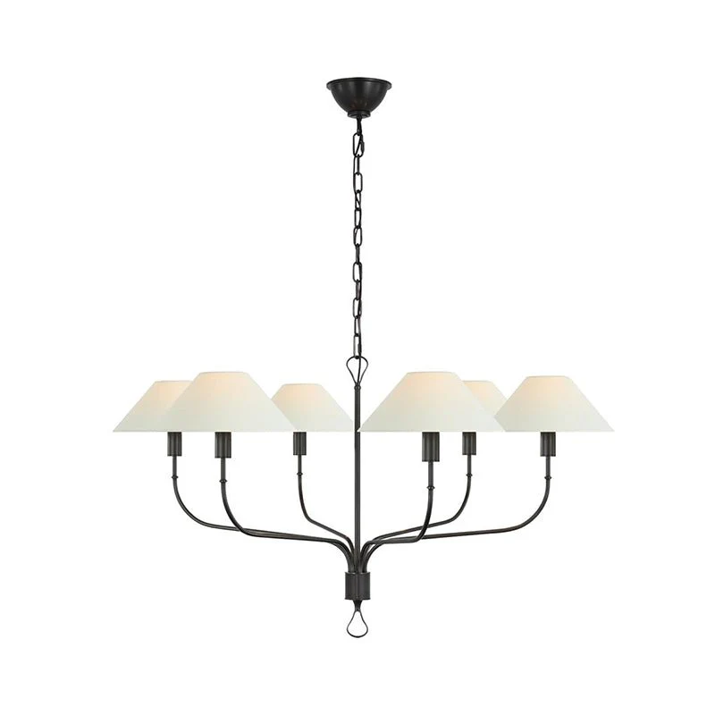 Regal Classic Brass Tail Chandelier - Image 6