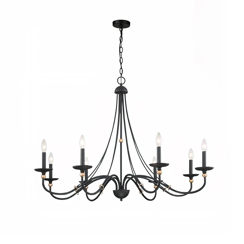 Regalia Vintage Brass Chandelier - Image 26