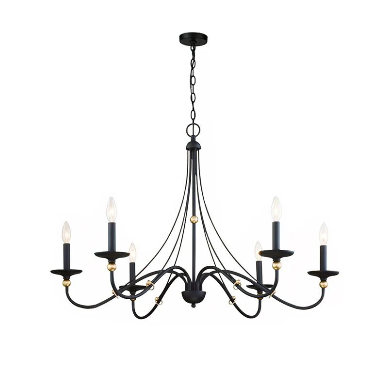 Regalia Vintage Brass Chandelier - Image 31