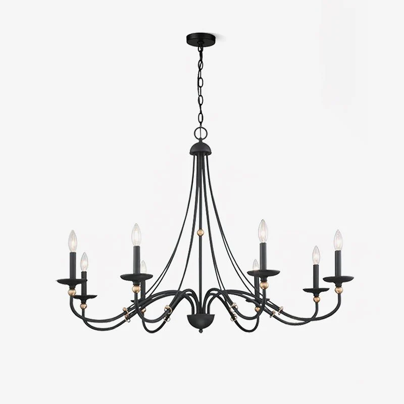 Regalia Vintage Brass Chandelier - Image 35