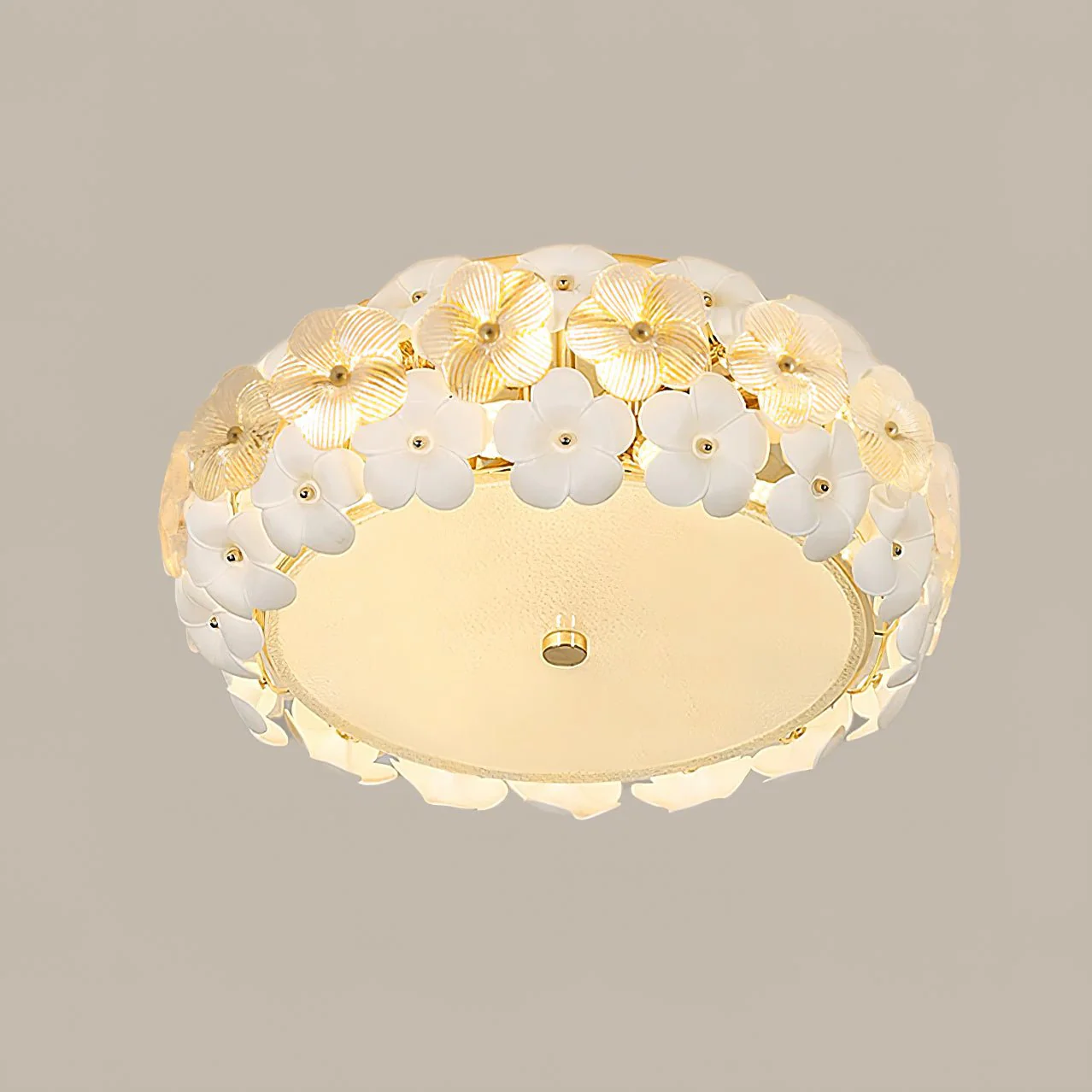Regina Art Flowers Glass Ceramics Ceiling Lamp - Image 11