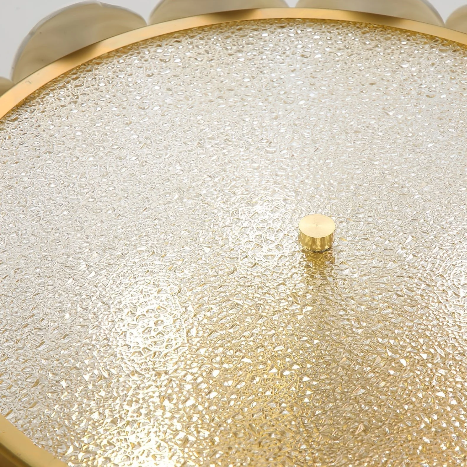 Regina Art Flowers Glass Ceramics Ceiling Lamp - Image 6