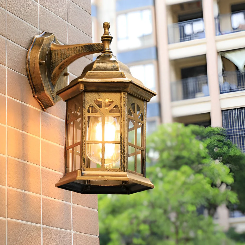 Reina Alloy LED European Outdoor Wall Lights - Image 4