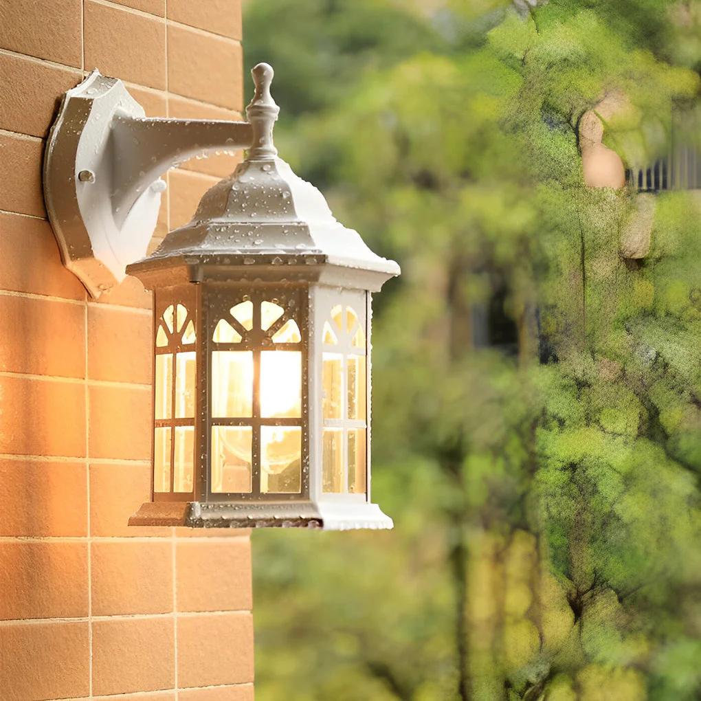 Reina Alloy LED European Outdoor Wall Lights - Image 5