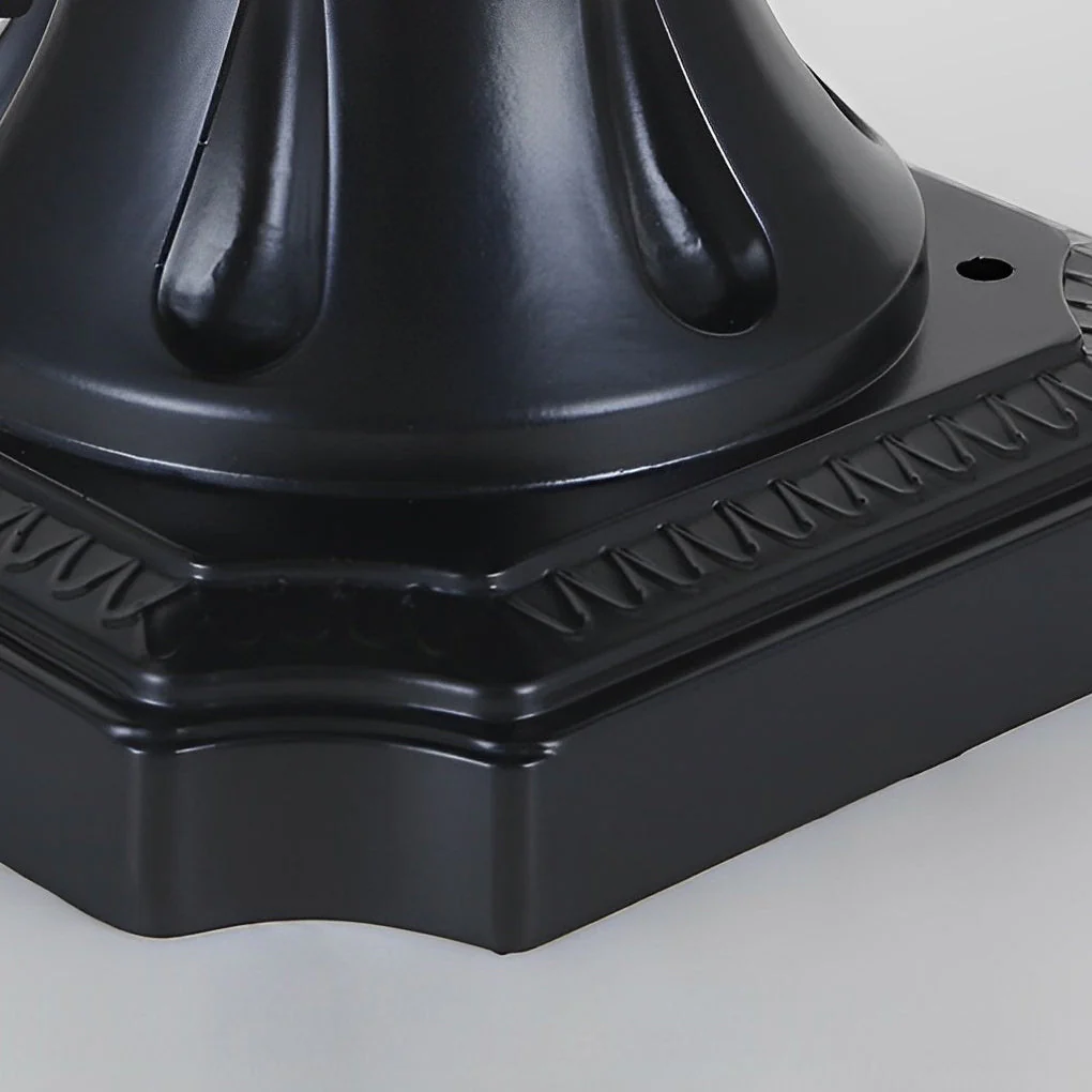 Loble Retro Pattern LED European Outdoor Fence Post Lights - Image 2