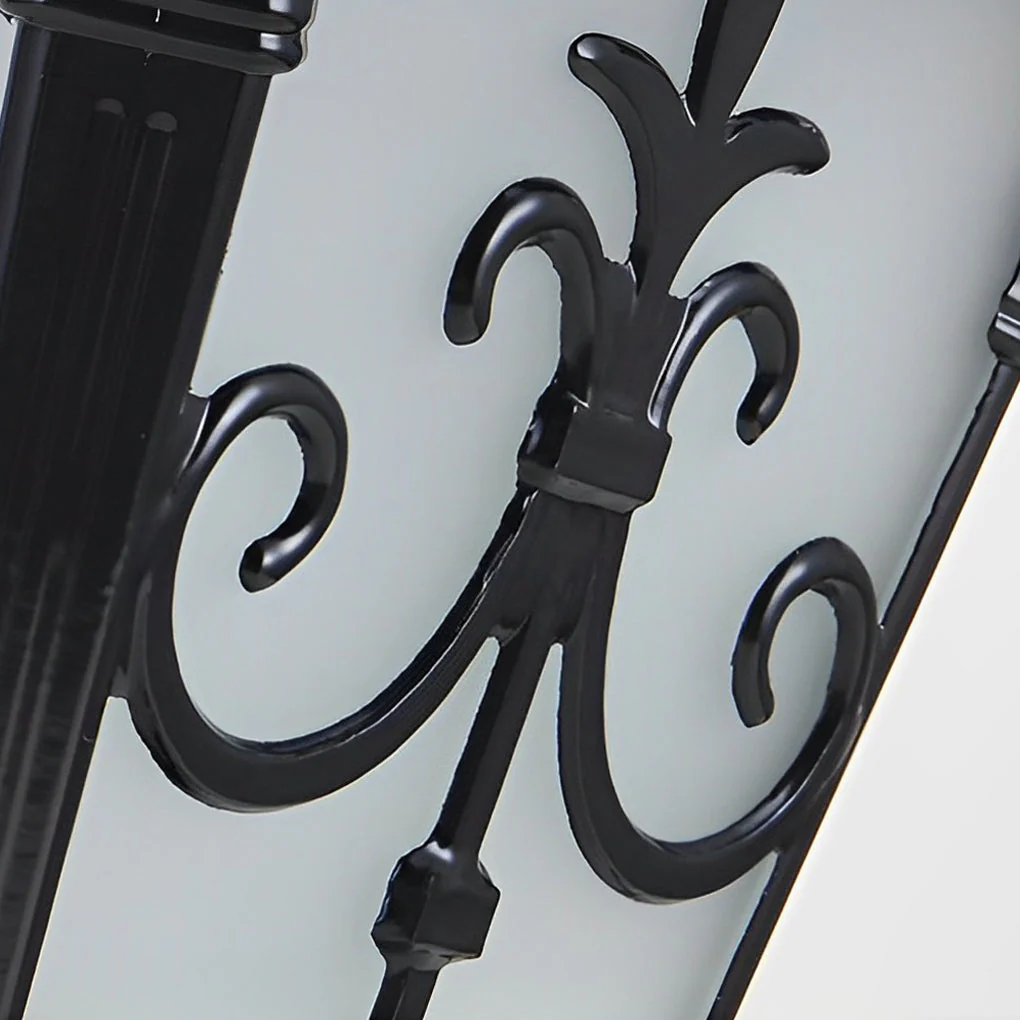 Loble Retro Pattern LED European Outdoor Fence Post Lights - Image 4