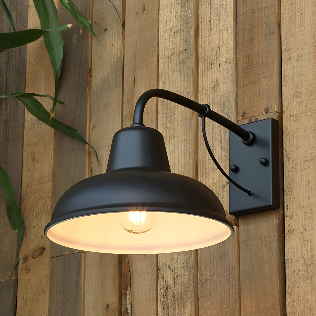 Rhe Vintage Trumpet LED Retro Outdoor Wall Lights