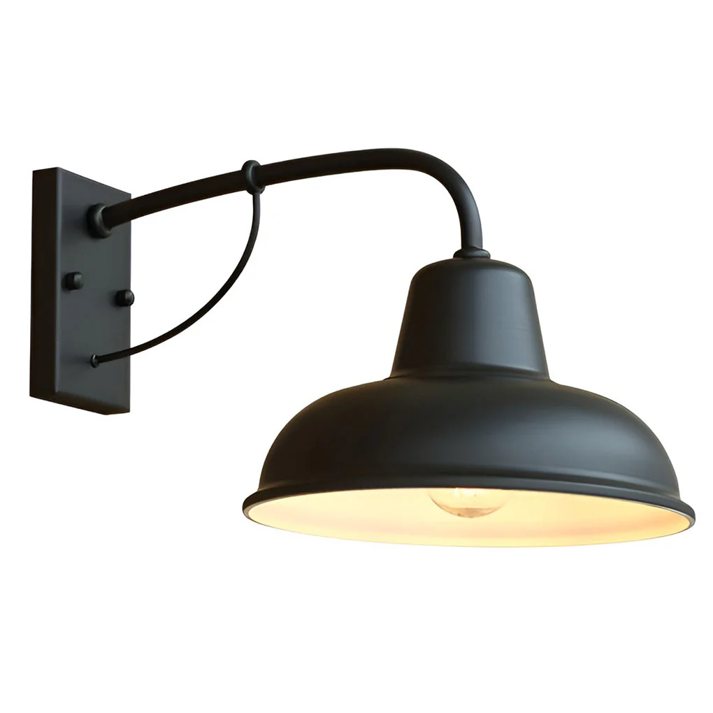 Rhe Vintage Trumpet LED Retro Outdoor Wall Lights - Image 9