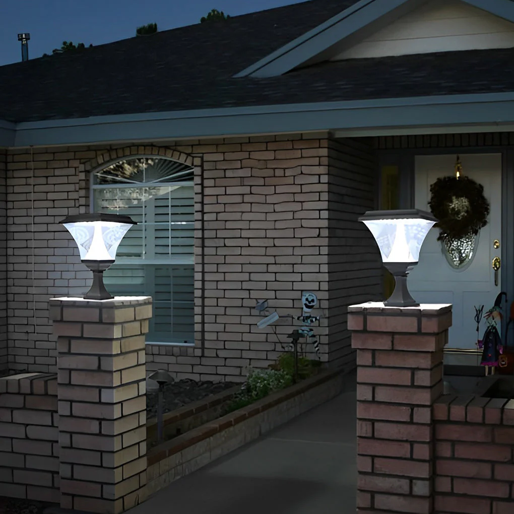 Richard Creative Retro Fence Outdoor Post Lights - Image 2