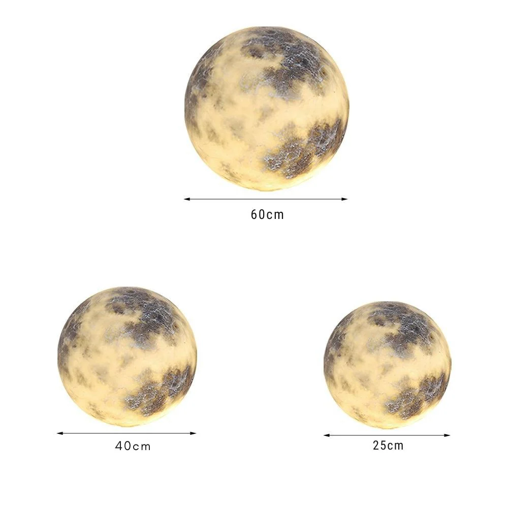 Riche Dreamy Moon Glass Luminous Outdoor Lawn Lamp - Image 6