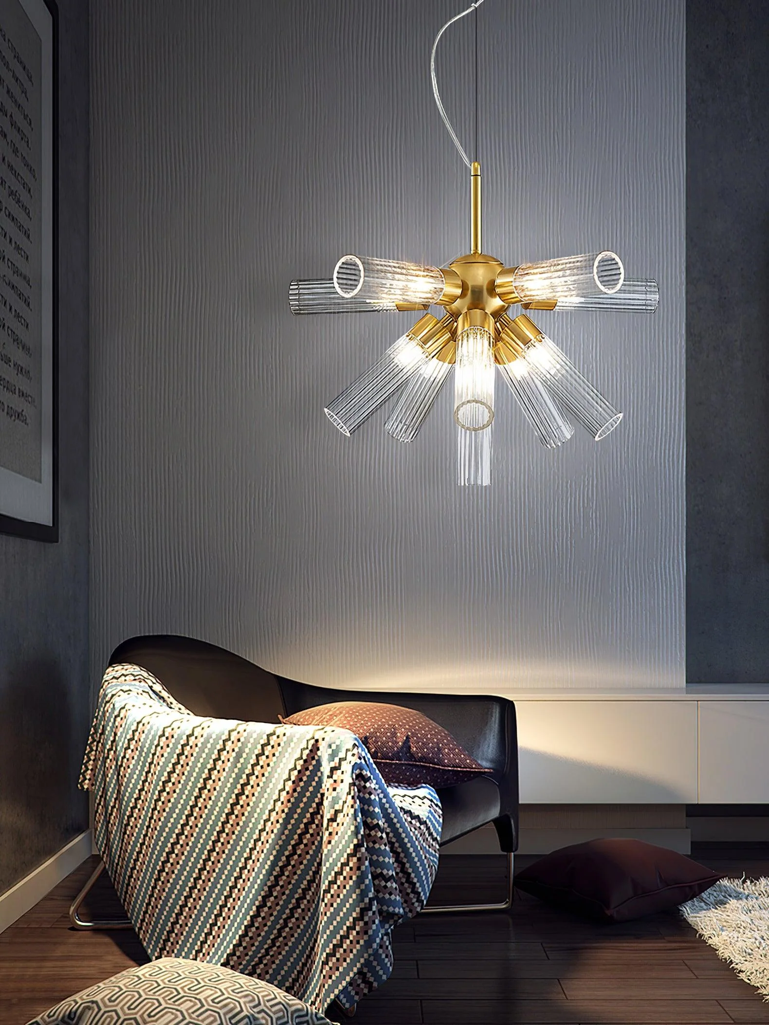 Ringold Postmodern Luxury Sputnik Chandelier - Image 5