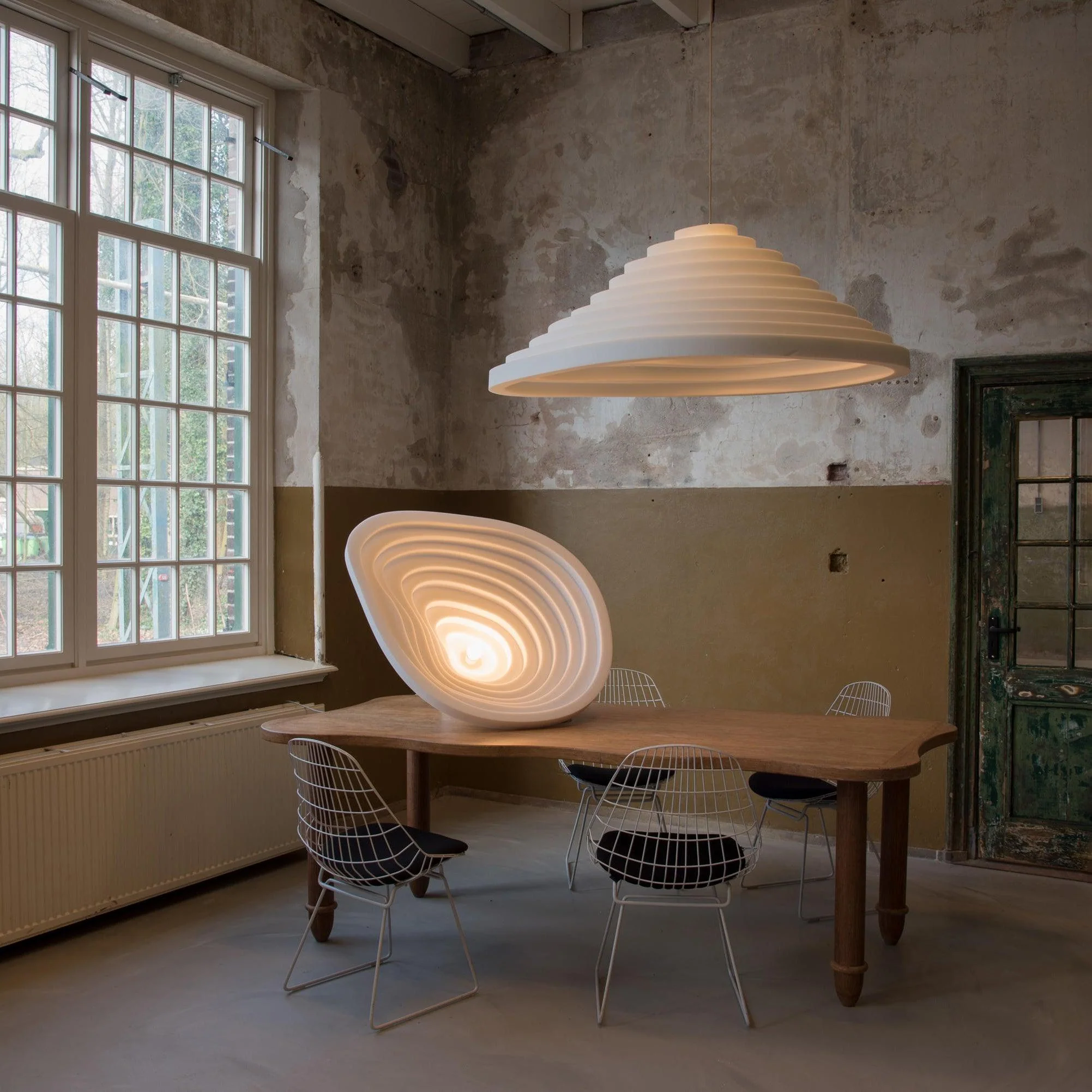 Ripple Minimalist Resin Pendant Lamp - Image 11