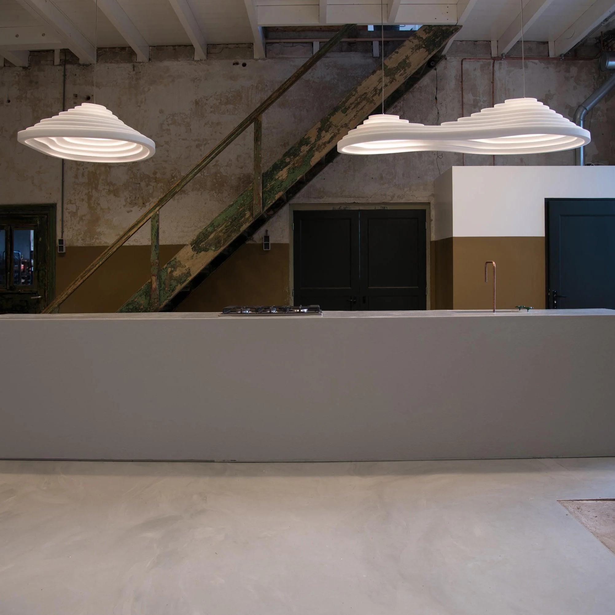 Ripple Minimalist Resin Pendant Lamp - Image 14