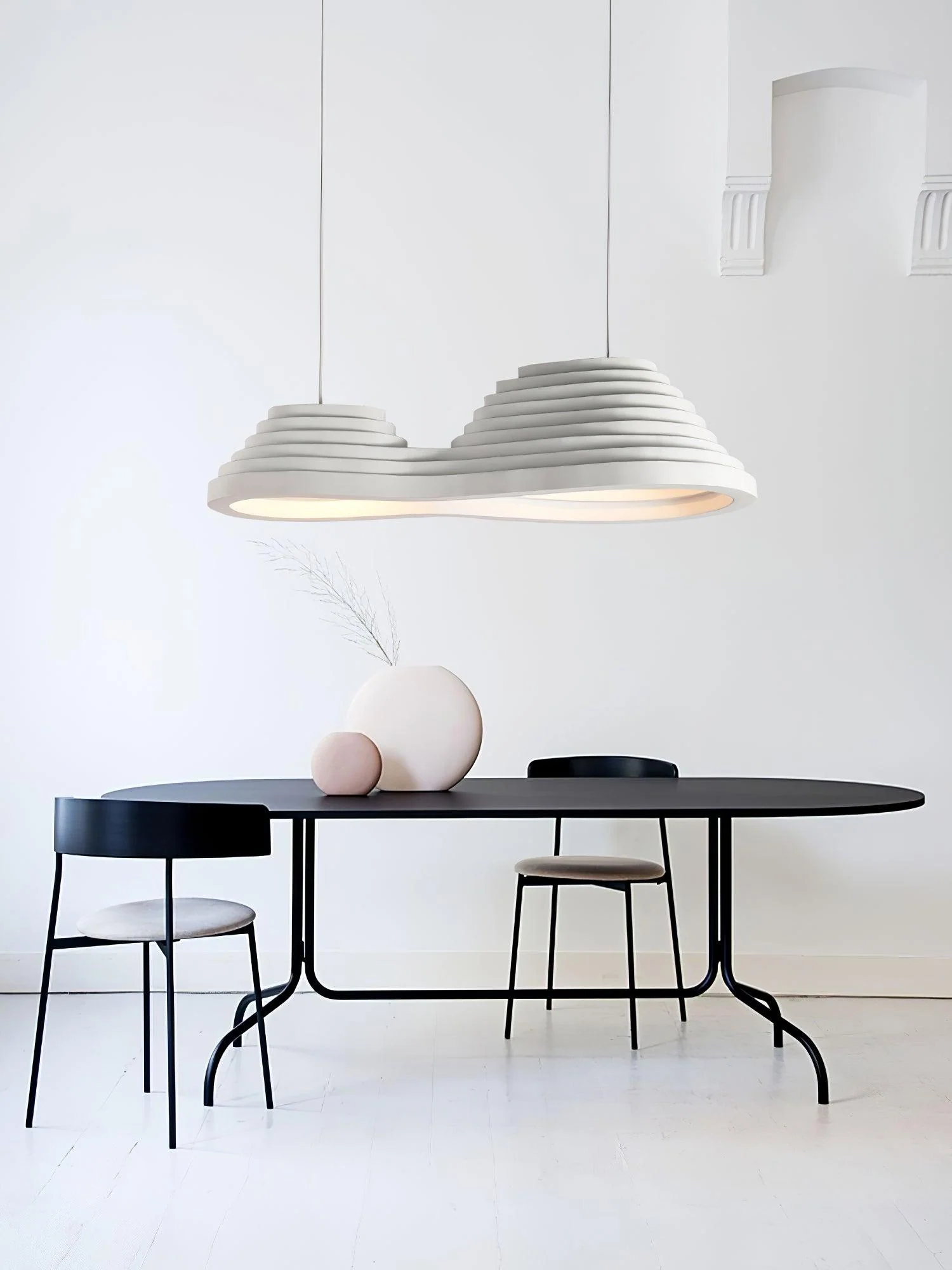 Ripple Minimalist Resin Pendant Lamp - Image 2