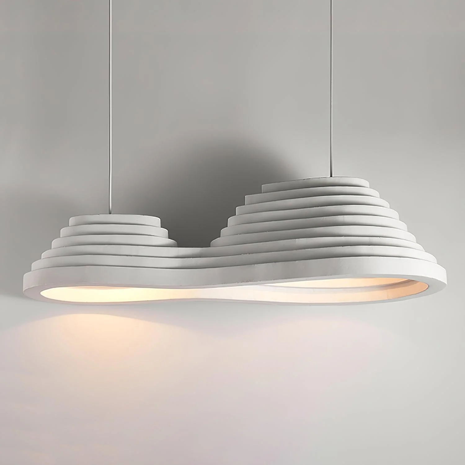 Ripple Minimalist Resin Pendant Lamp - Image 24