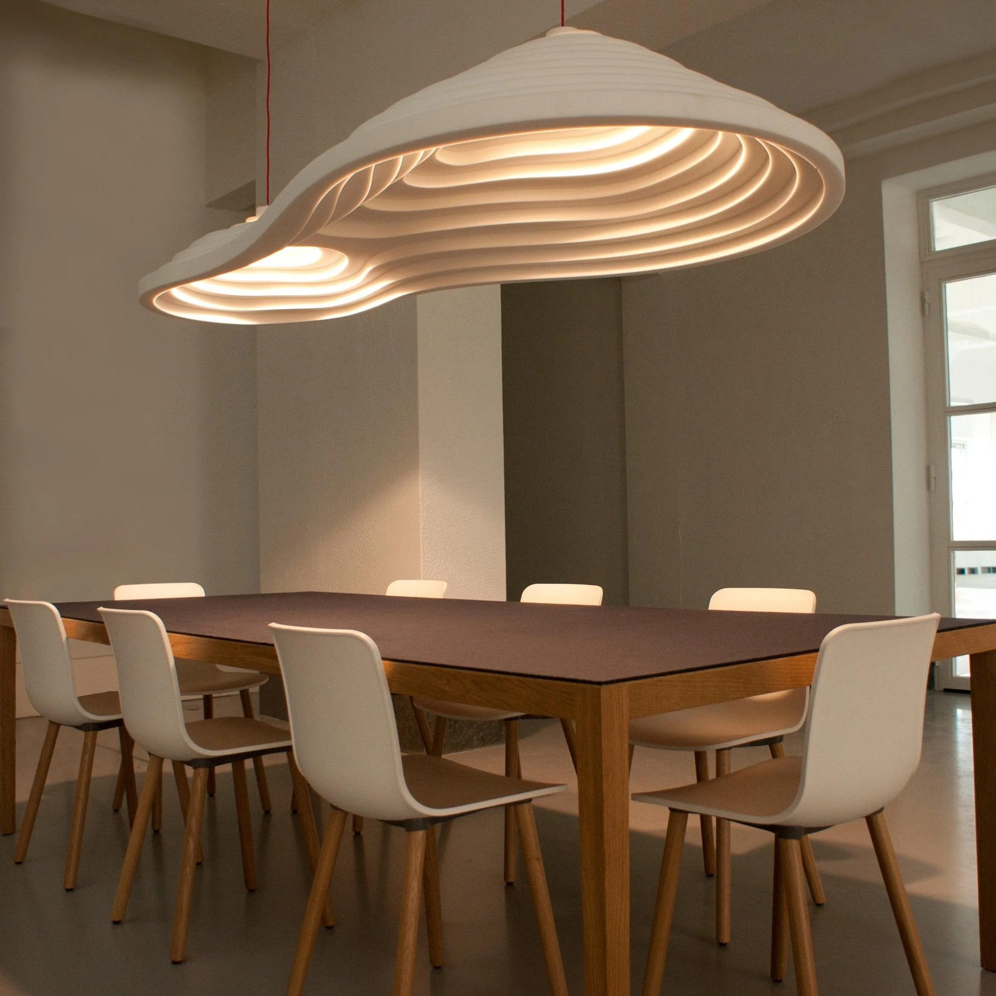 Ripple Minimalist Resin Pendant Lamp - Image 28