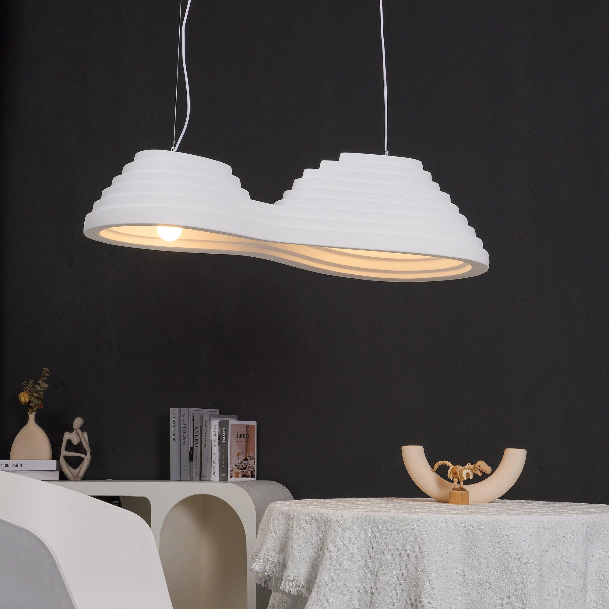 Ripple Minimalist Resin Pendant Lamp - Image 35