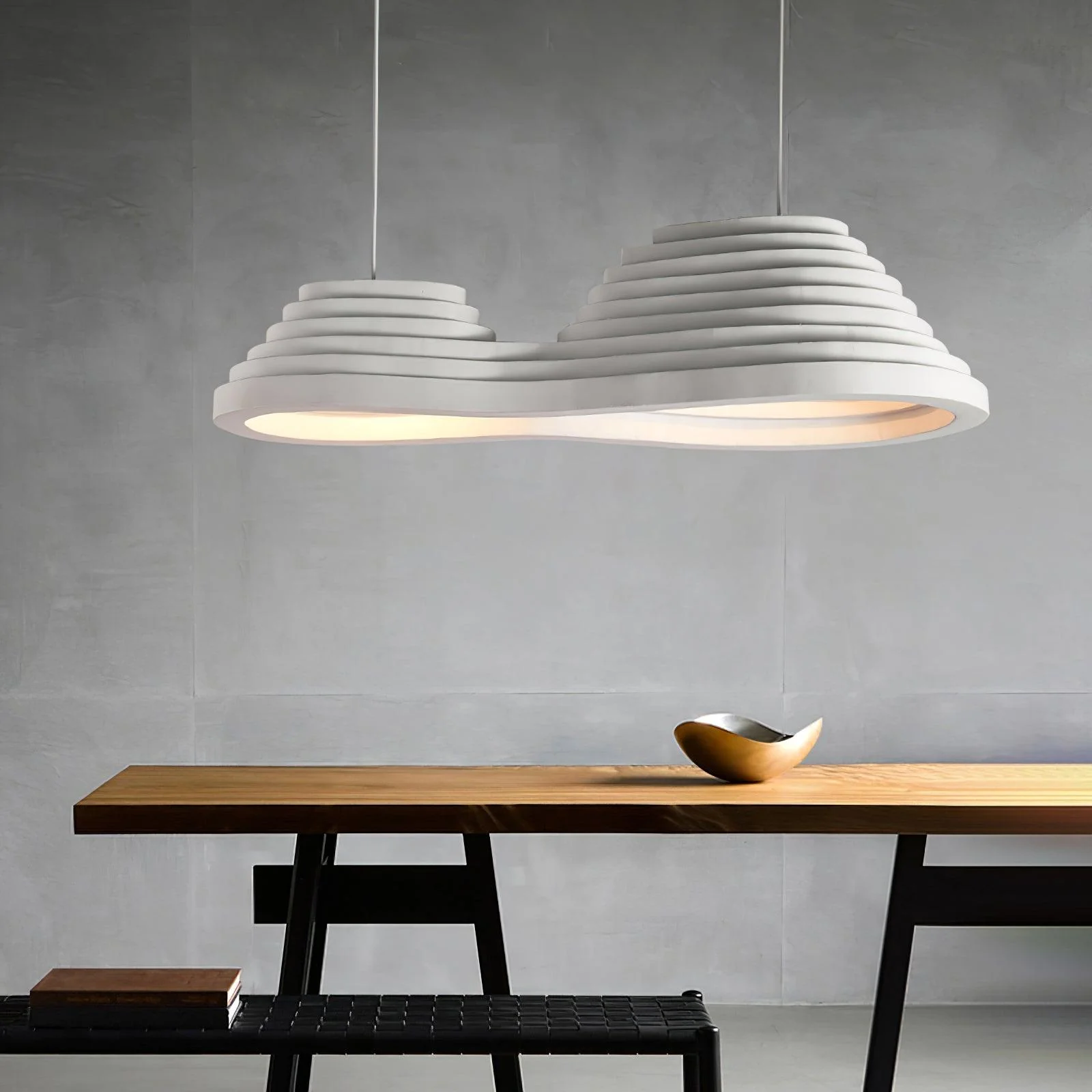 Ripple Minimalist Resin Pendant Lamp - Image 40