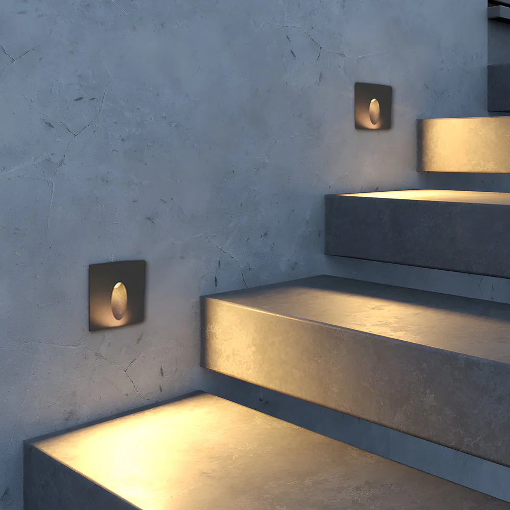 Ritan LED Modern Style Outdoor Step Light