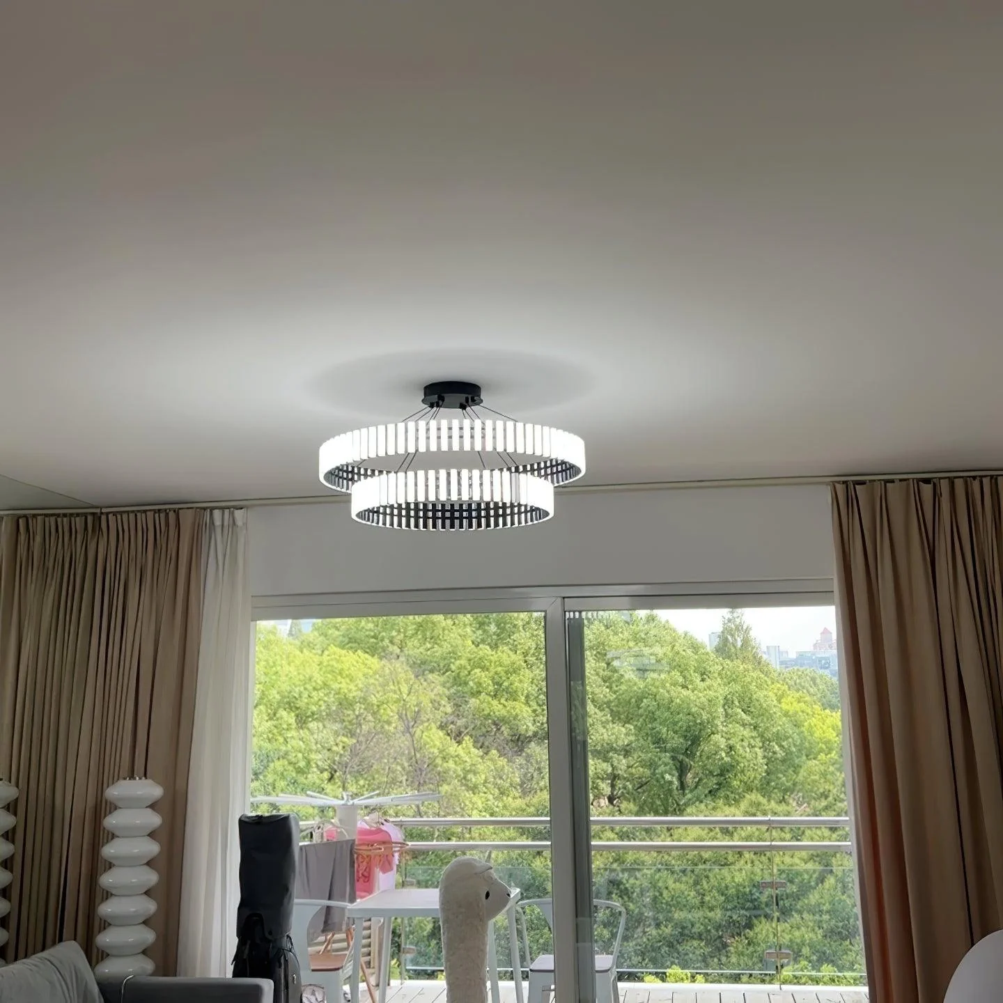 Rivo Stylis Hanging LED Chandelier - Image 12