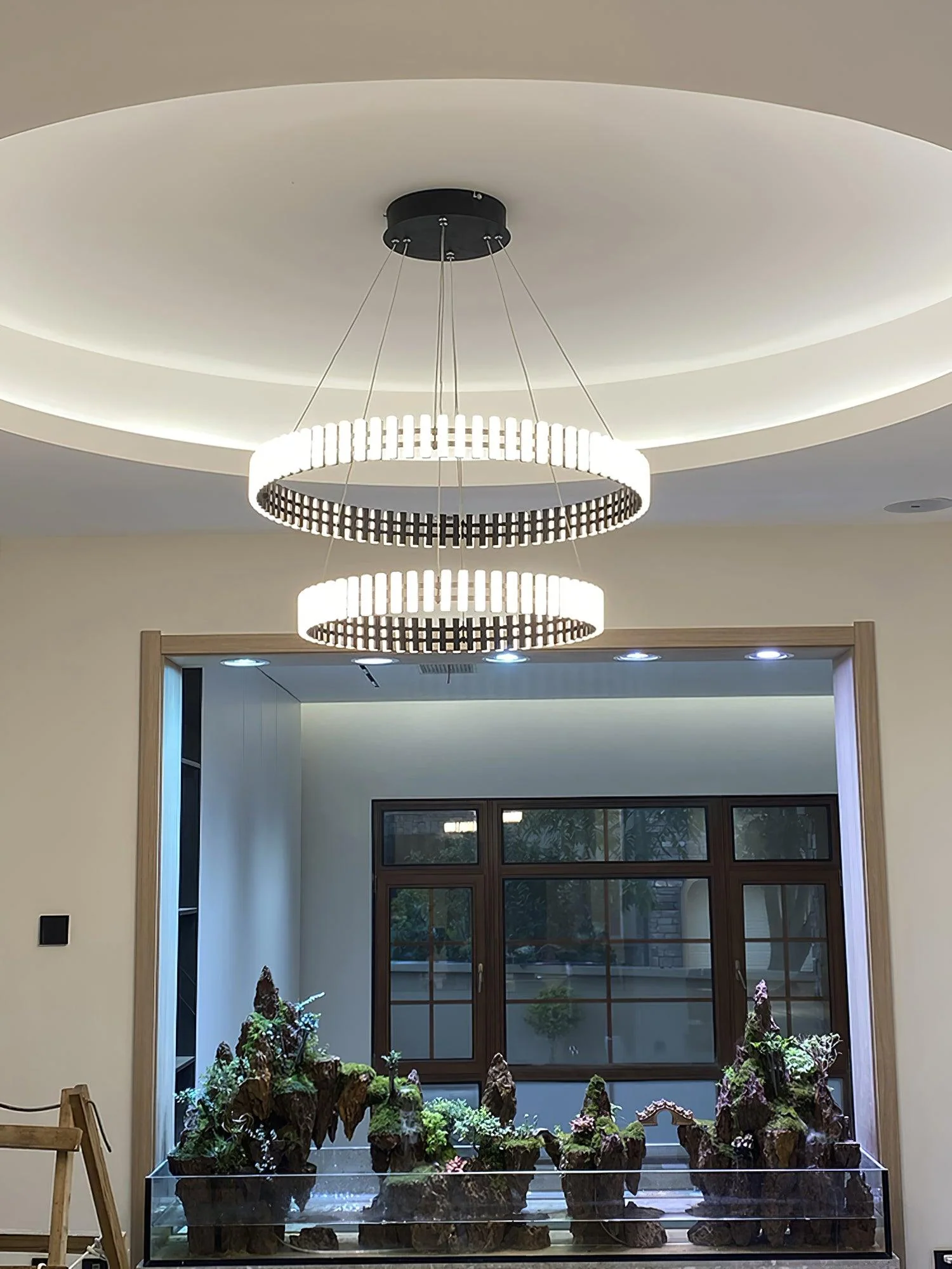 Rivo Stylis Hanging LED Chandelier - Image 6