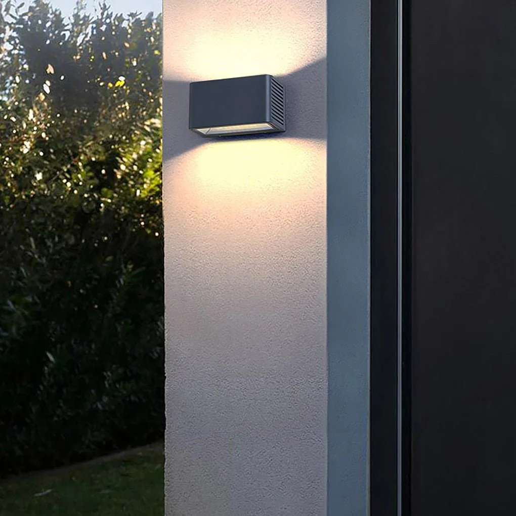 Robe Classic Rectangle LED Nordic Outdoor Wall Lights - Image 7