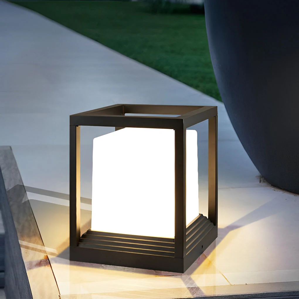 Roberta Minimalist LED Modern Outdoor Fence Post Lights