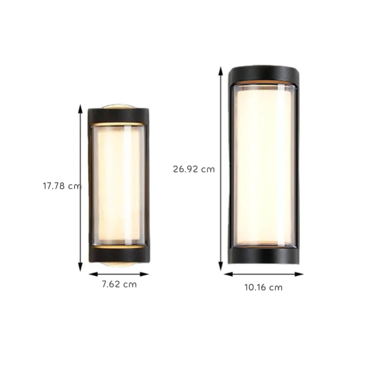 Robust Sleek Dual-Directional Outdoor Wall Light - Image 7
