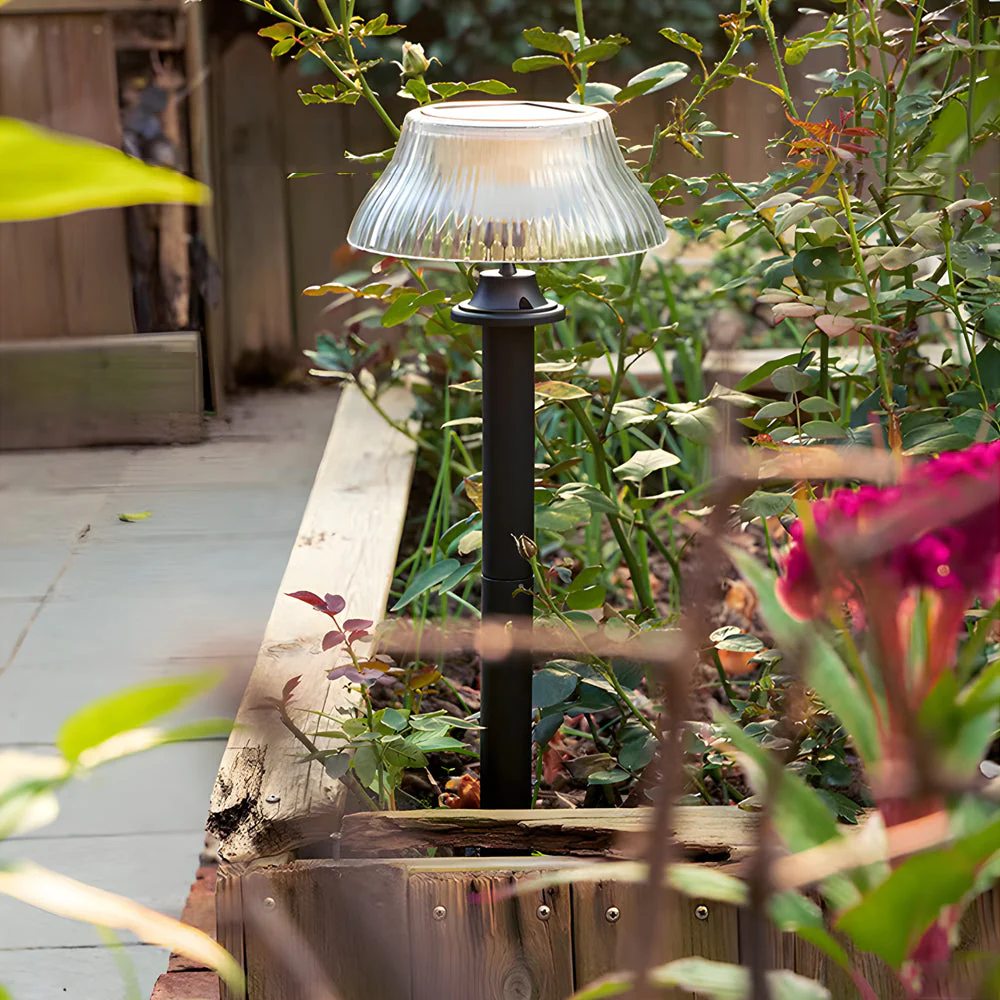 Roce Solar Vintage ABS Outdoor Lawn Stake Light