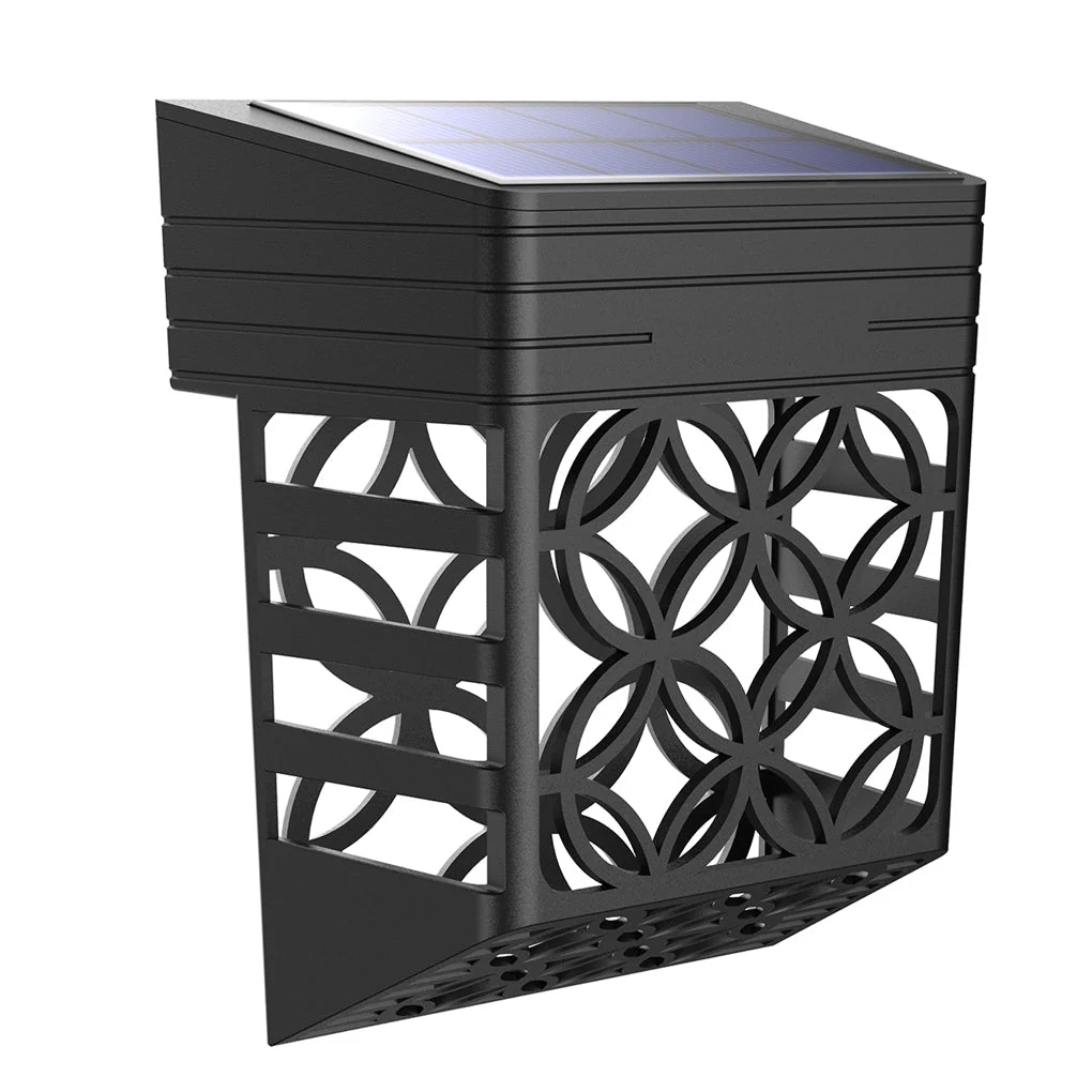 Rodney Classic Hollow ABS Outdoor Fence Wall Lamp - Image 7