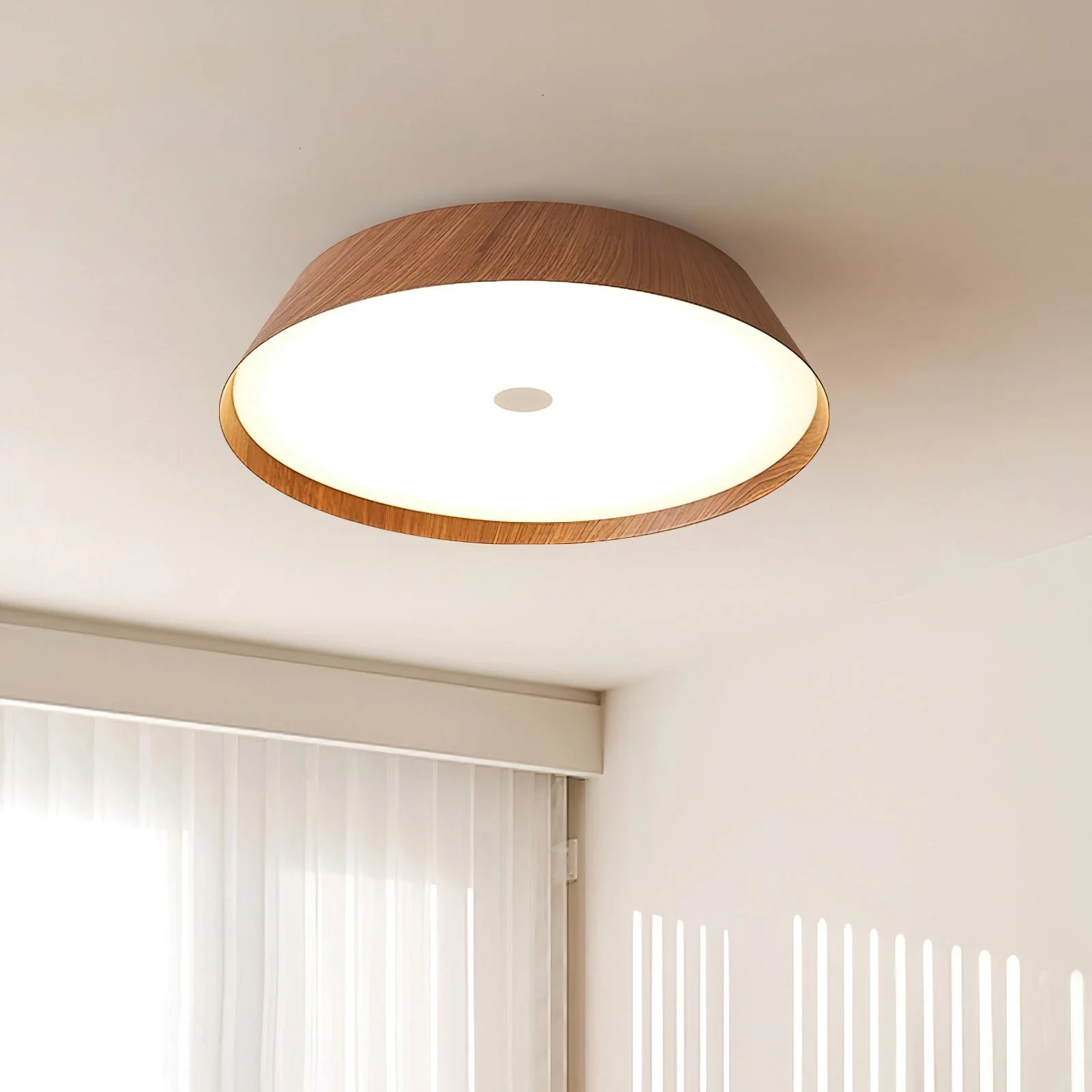 Rogu Minimalist Wooden Ceiling Light - Image 12