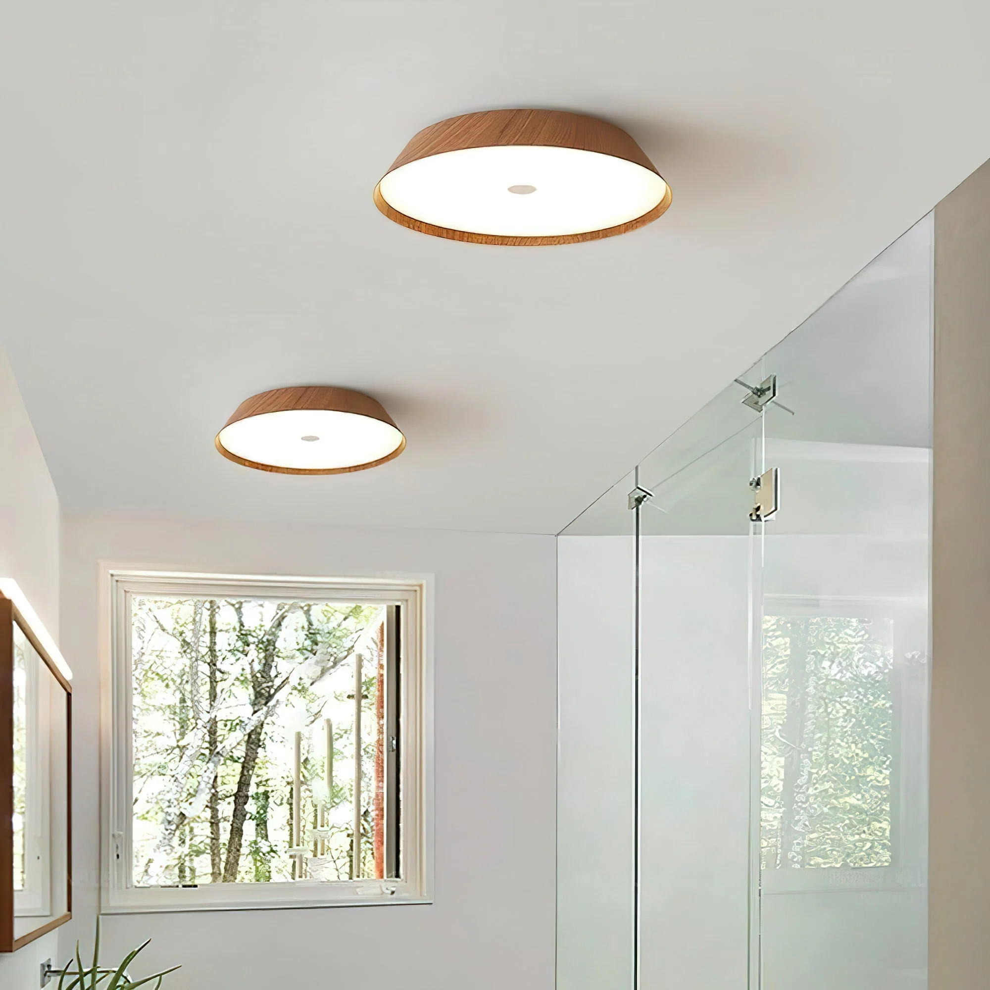 Rogu Minimalist Wooden Ceiling Light - Image 6