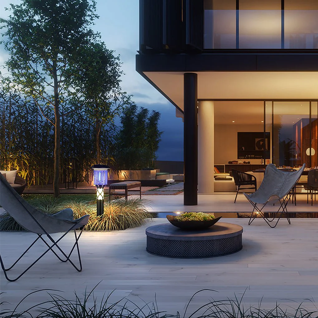Rolf Dual-Function Landscape LED Steel Outdoor Lamp - Image 6