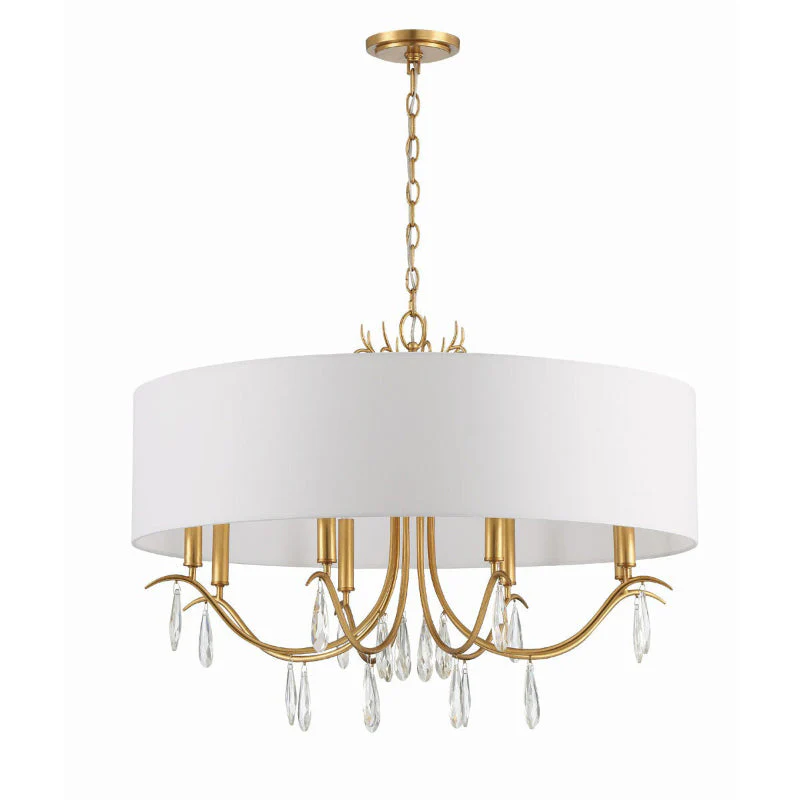 Rollins Contemporary Crystal Chandelier - Image 13