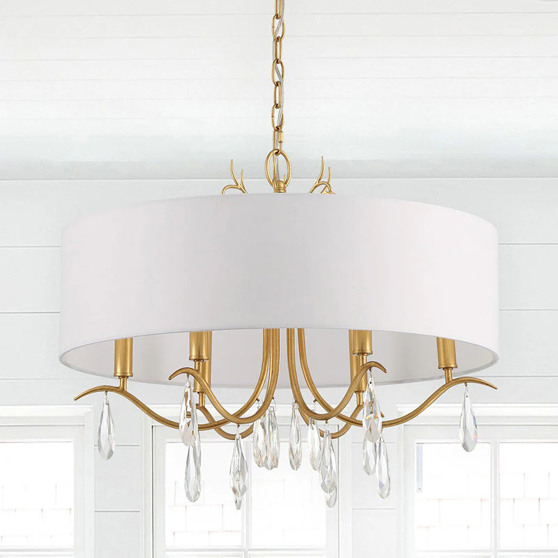 Rollins Contemporary Crystal Chandelier - Image 8