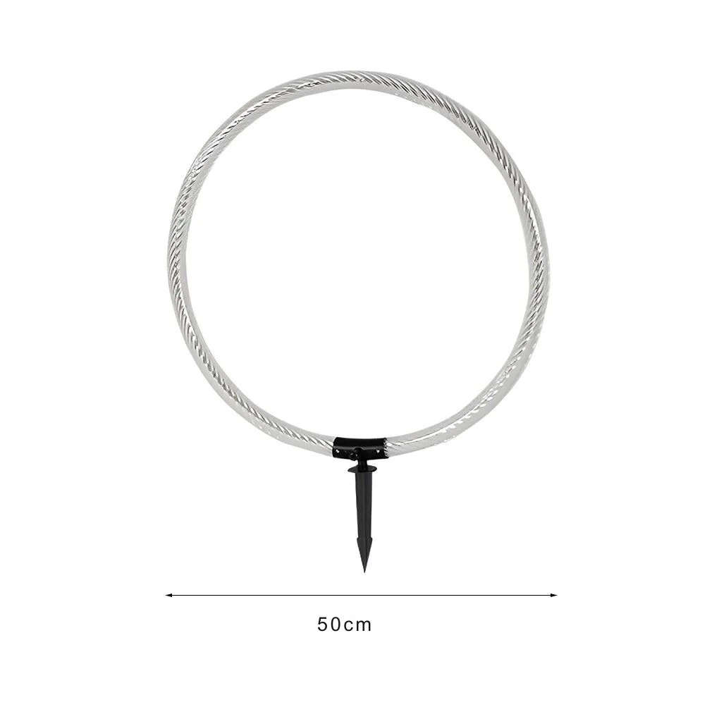 Rose Sleek Ring Modern Landscape Outdoor Lawn Light - Image 9