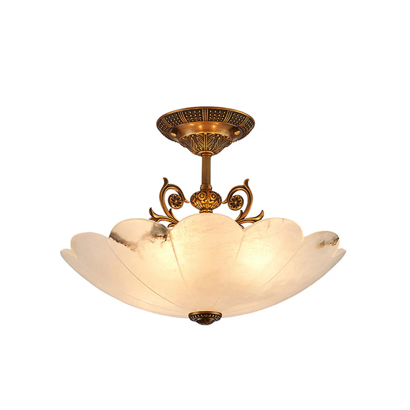 Rosemary Retro Alabaster Ceiling Light - Image 12