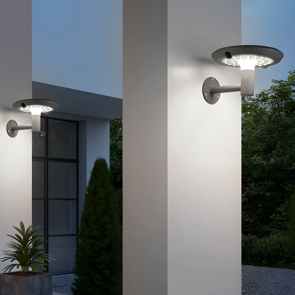 Round Classic LED Outdoor Wall Light - Image 2