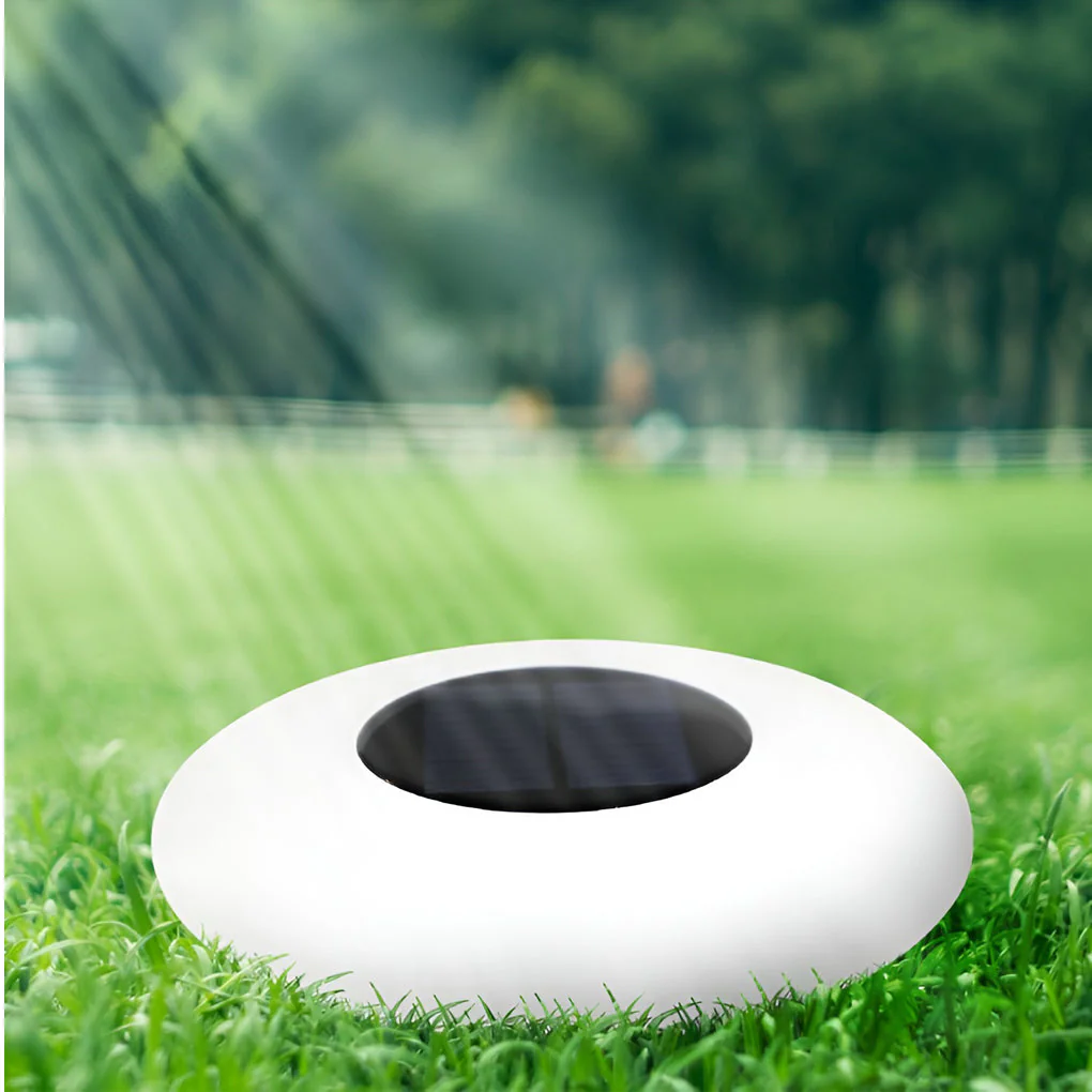 Enchanting RGB Solar Powered Pool Lights Waterproof Outdoor LED Round Lamps - Image 6