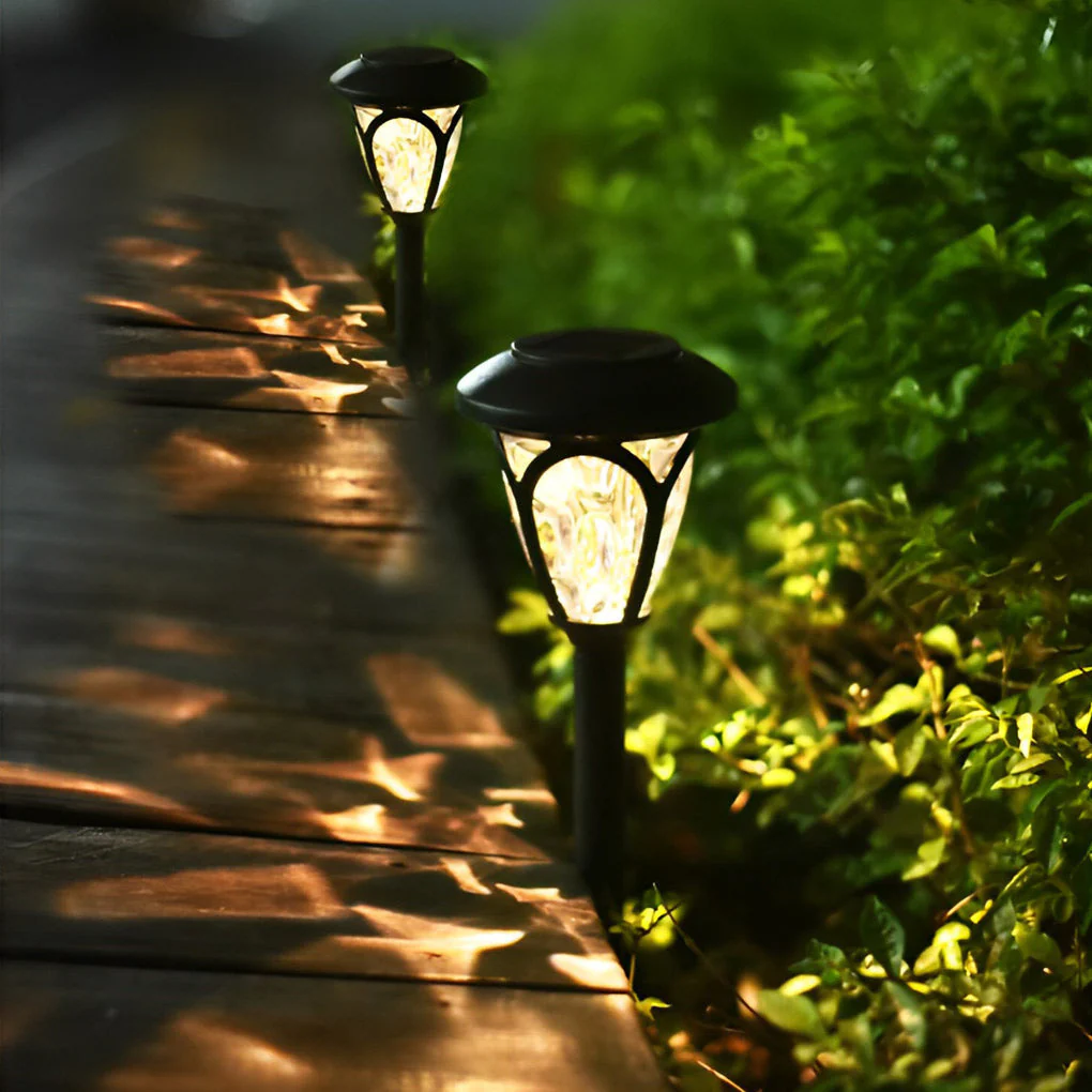 Royce LED Lawn Opaque Lampshade Glass Outdoor Lamps - Image 4