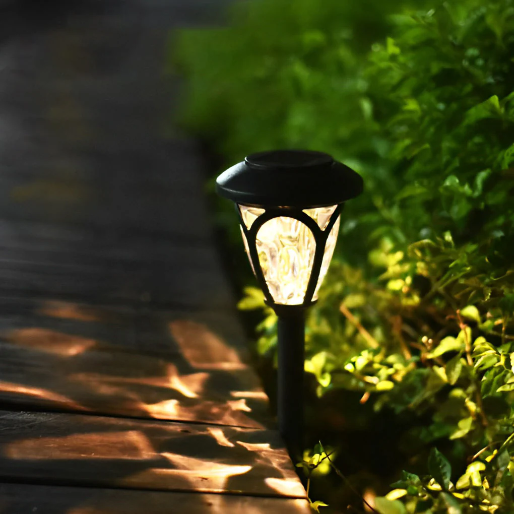 Royce LED Lawn Opaque Lampshade Glass Outdoor Lamps - Image 5