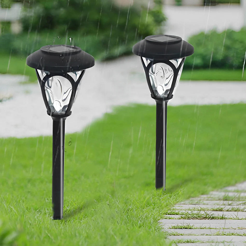 Royce LED Lawn Opaque Lampshade Glass Outdoor Lamps - Image 7