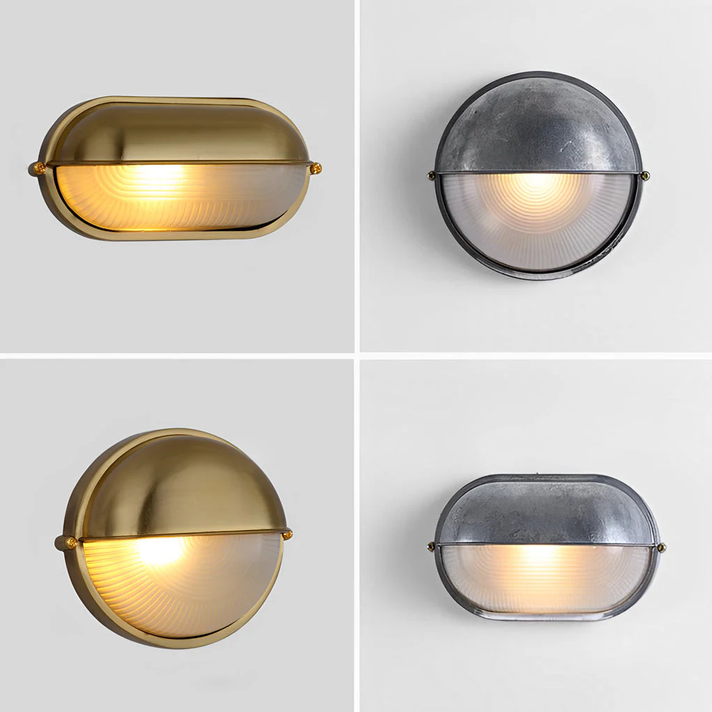 Rth Cast Retro Industrial Outdoor Wall Lamp - Image 2