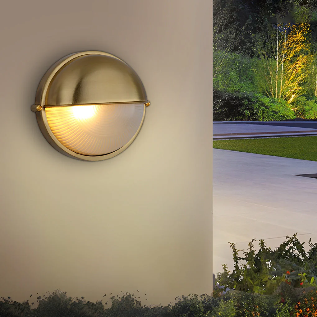 Rth Cast Retro Industrial Outdoor Wall Lamp - Image 7