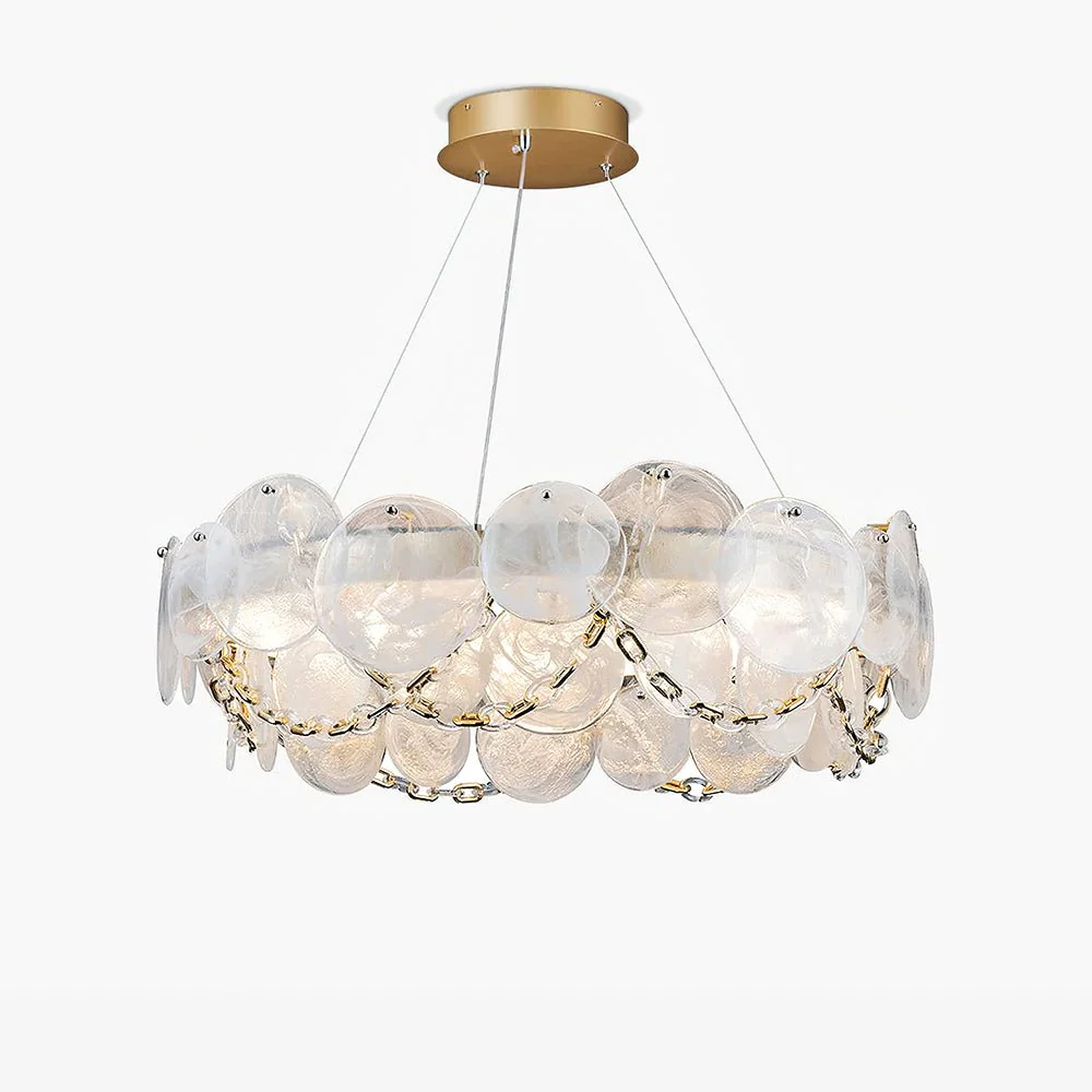 Ruby Luxury Glass Chandelier - Image 3
